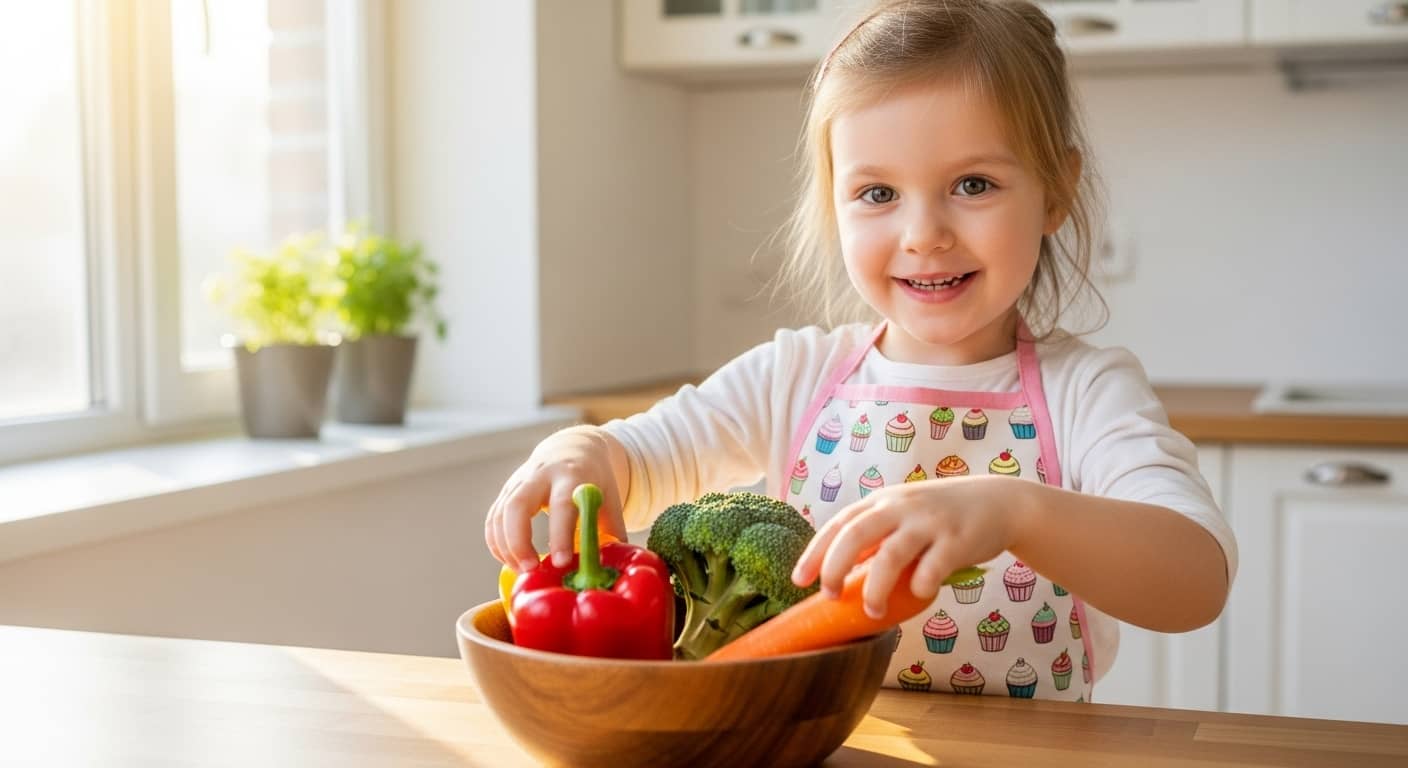 Organização é lição de casa: 4 maneiras leves de ensinar seus filhos a cuidar da cozinha