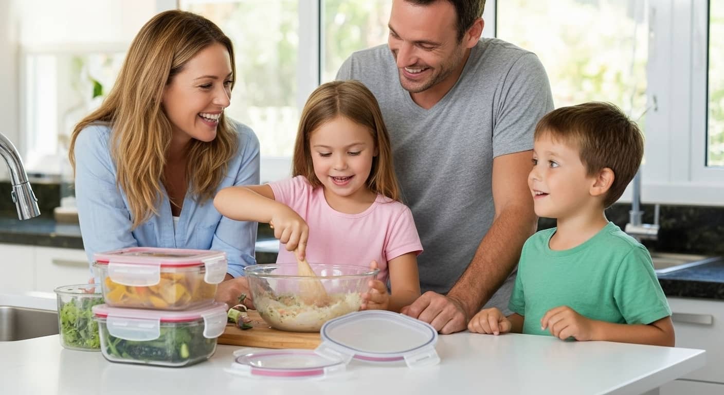 Mãozinhas na Massa: Como Transformar a Cozinha em Aventura com os Pequenos (e Ensinar Hábitos Saudáveis!)