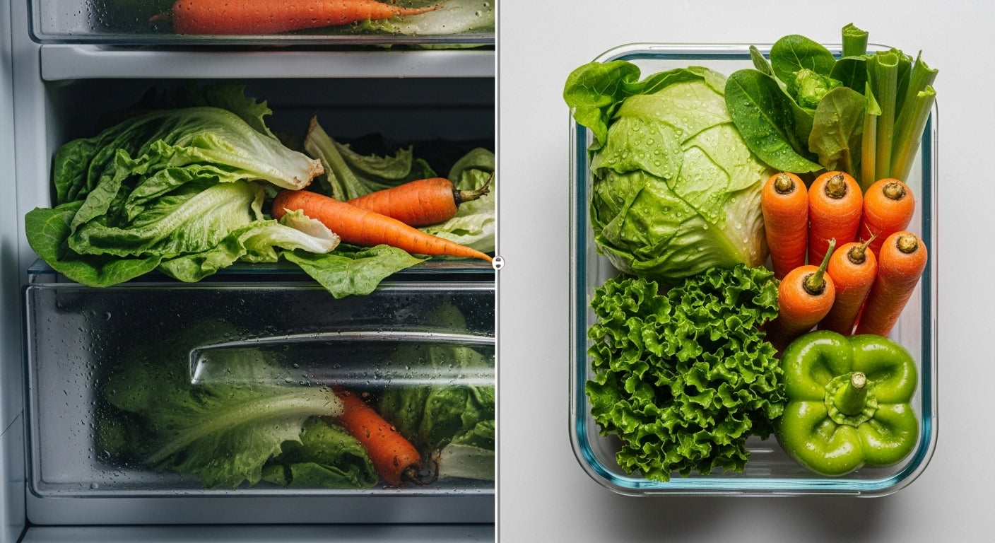 Hortifruti Fresco: O Guia que a Indústria não te conta para Vegetais durarem 15 dias