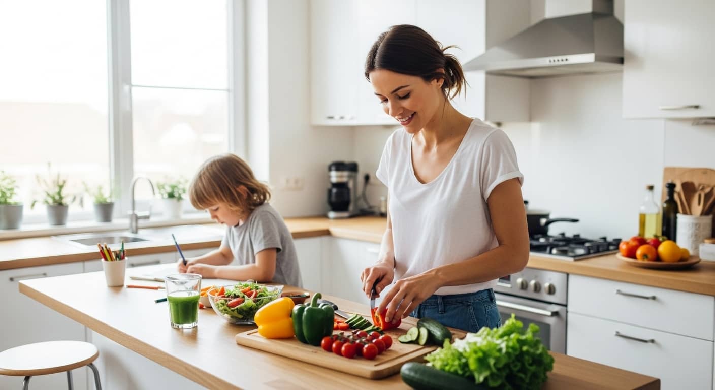 Praticidade x Saúde: Como a mãe moderna vence esse dilema na cozinha