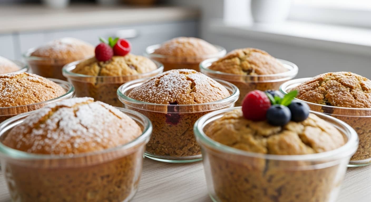 Mini Bolos no Pote: O Guia Completo para Congelar e Ter Doce Sempre que a Vontade Bater (Praticidade Garantida!)