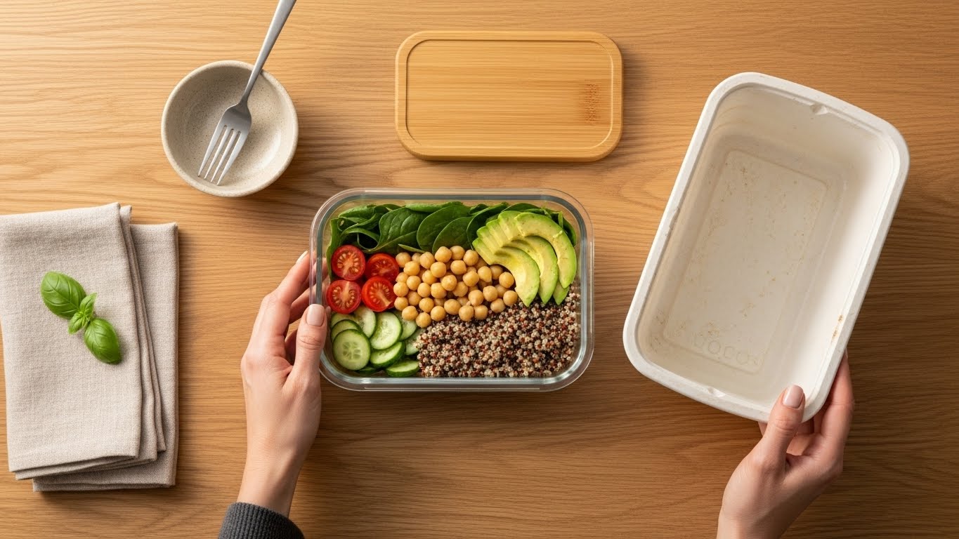 O perigo invisível na sua cozinha: Entenda os riscos reais do BPA para a sua saúde (e por que o vidro é sua melhor defesa)