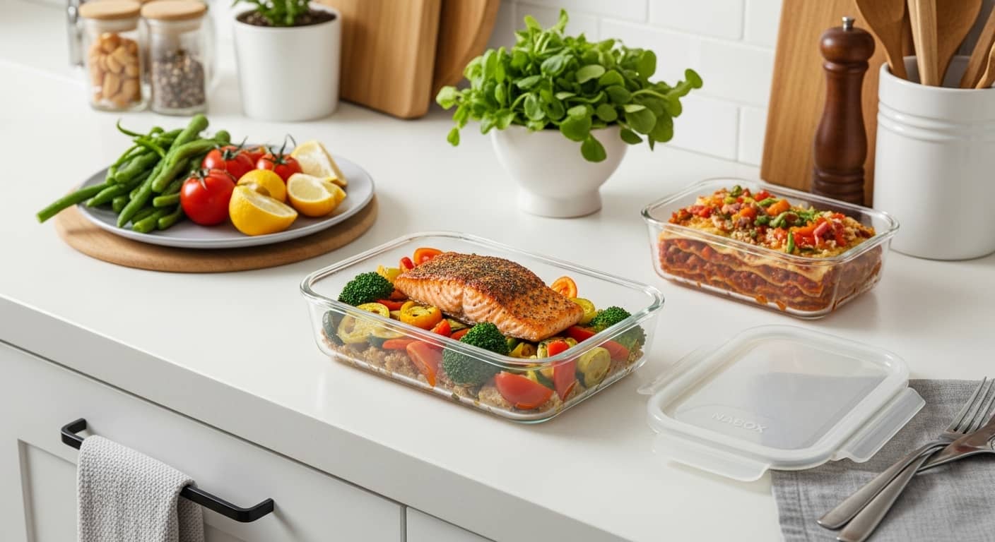 Diga Adeus à Bagunça na Cozinha: O Pote NABOX Que Faz Tudo!