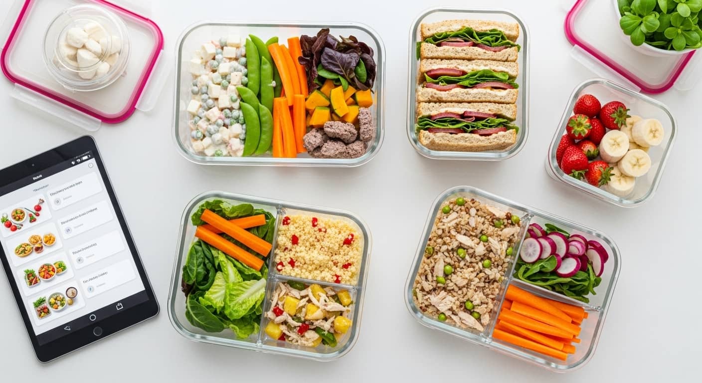 O Guia Completo para Planejar Refeições da Semana com Potes Nabox