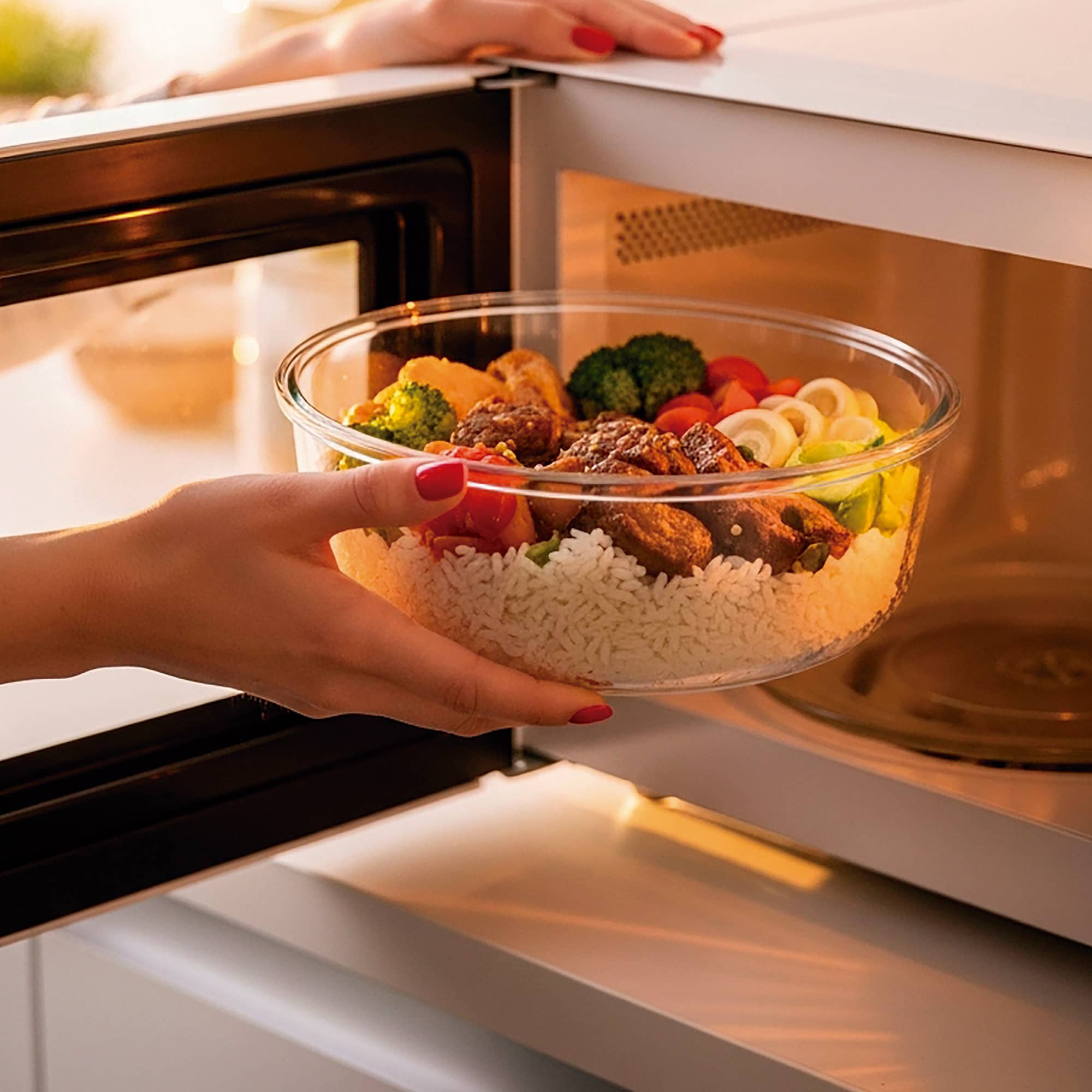 Pote de Vidro Redondo com Tampa Hermética 1300ml