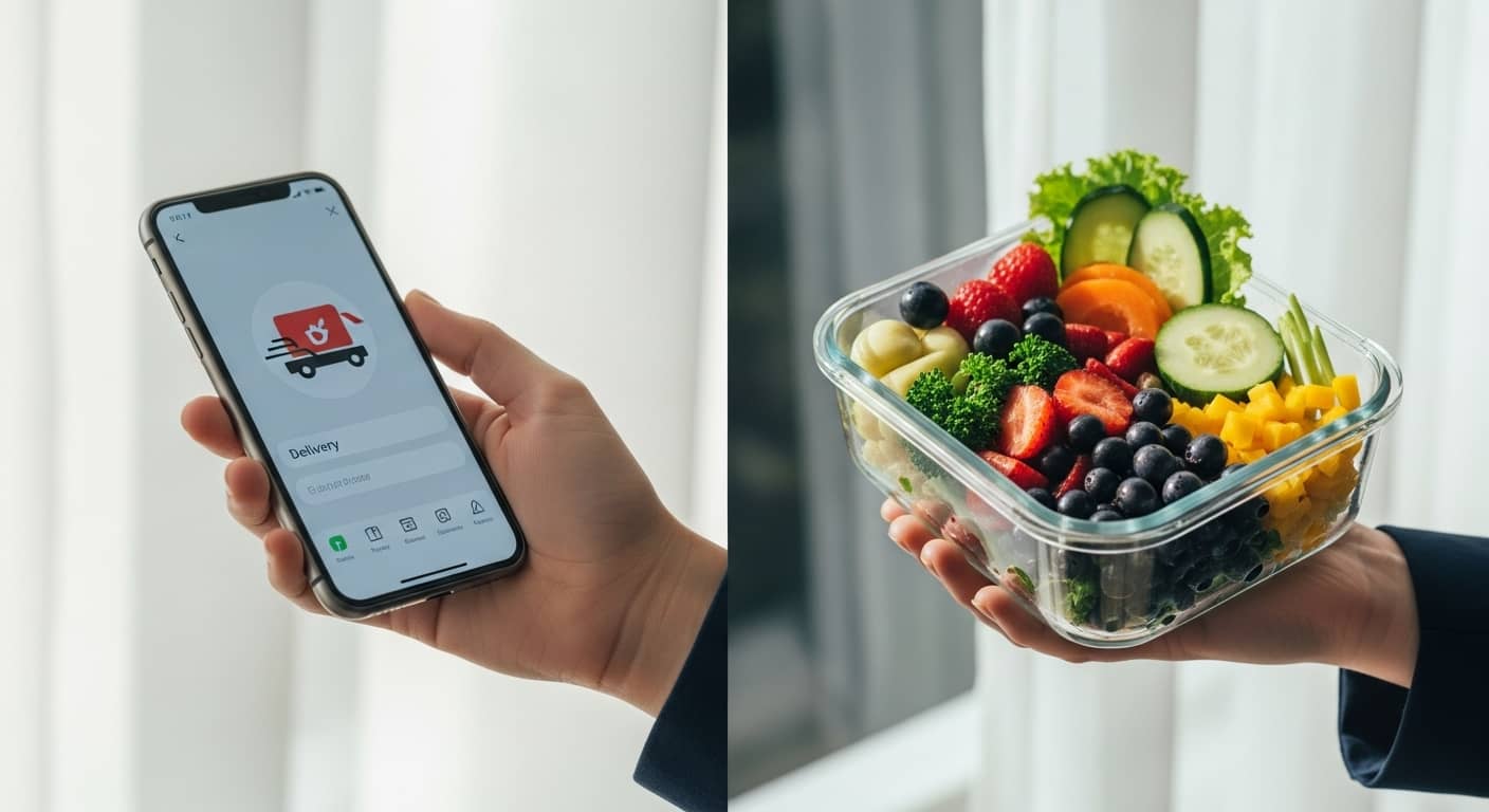 Marmita ou delivery? O que realmente funciona no dia a dia corrido?